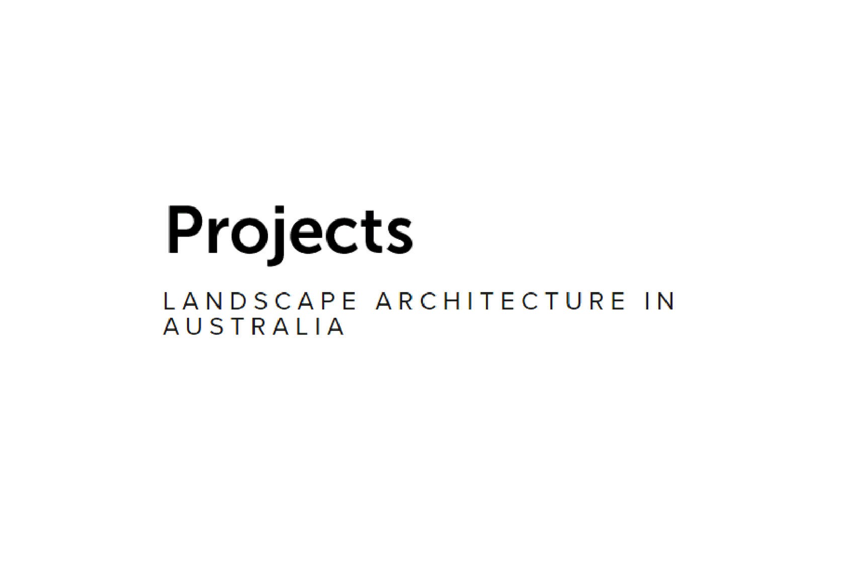 Landscape architecture in Australia